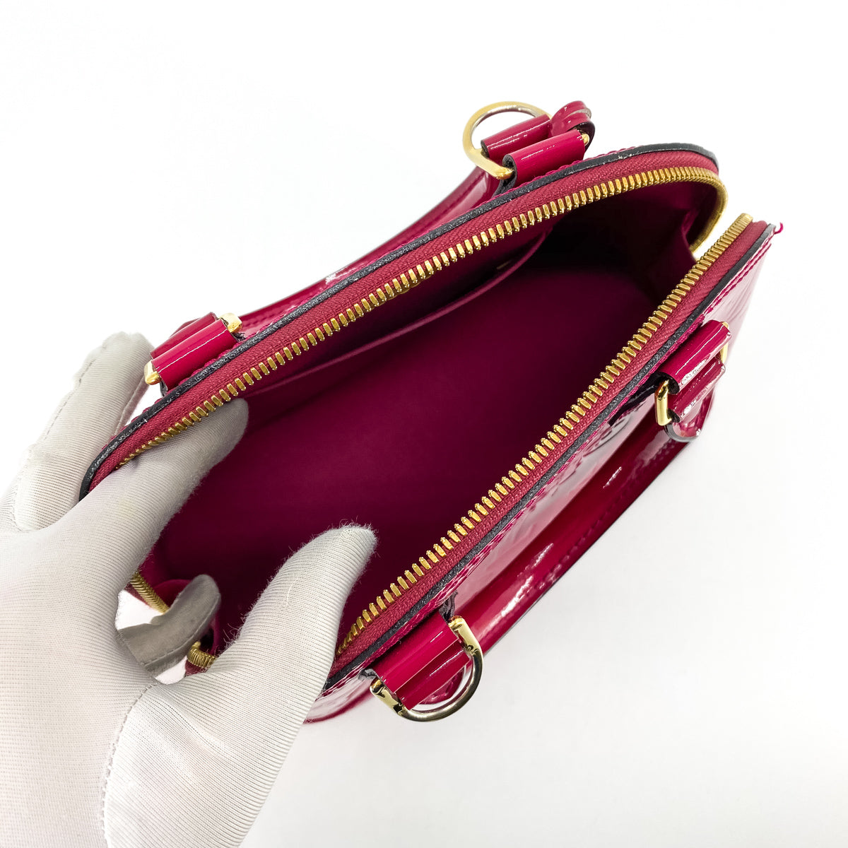 Louis Vuitton Alma BB Red - THE PURSE AFFAIR