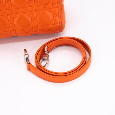 dior orange purse