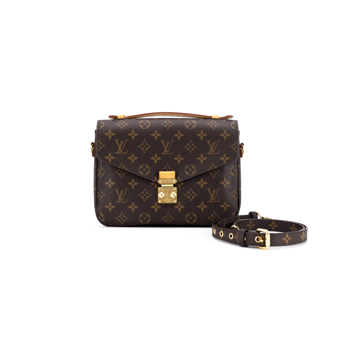 Louis Vuitton Pochette Metis Monogram Canvas Bag | The Lux Portal