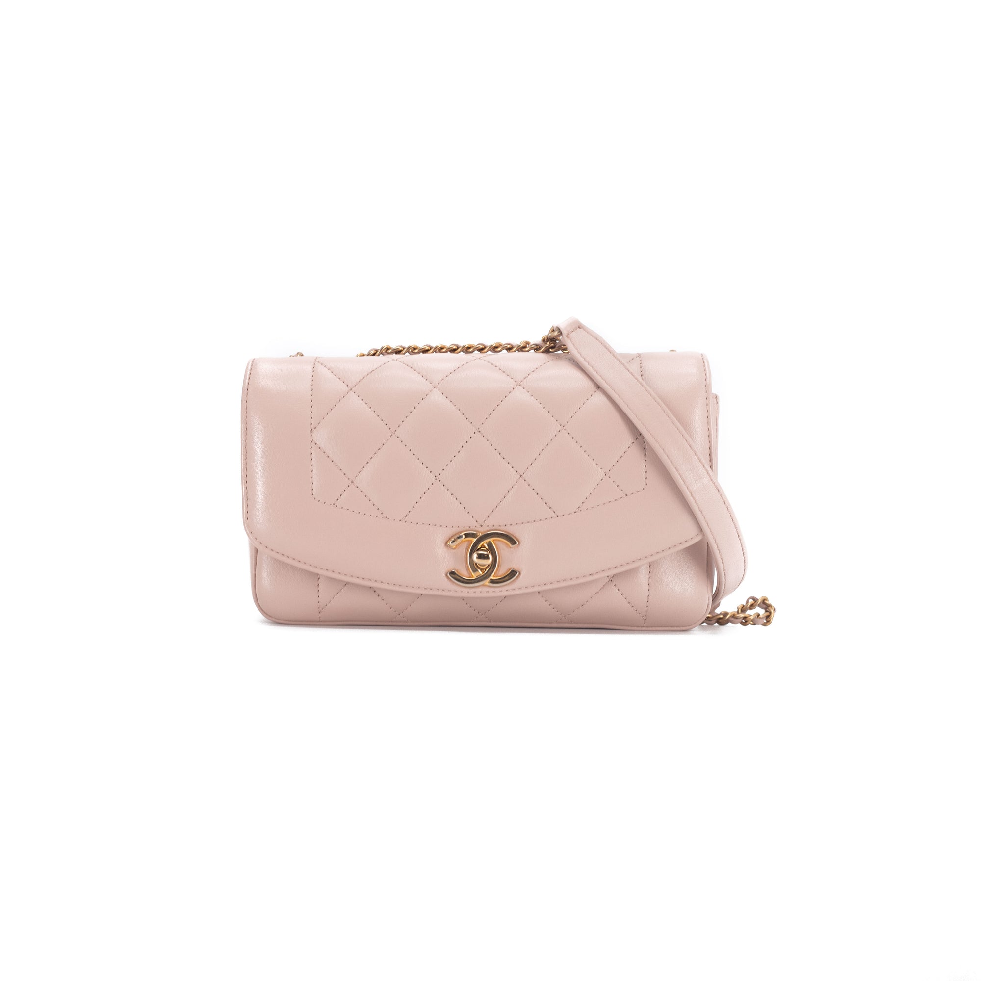 chanel diana pink