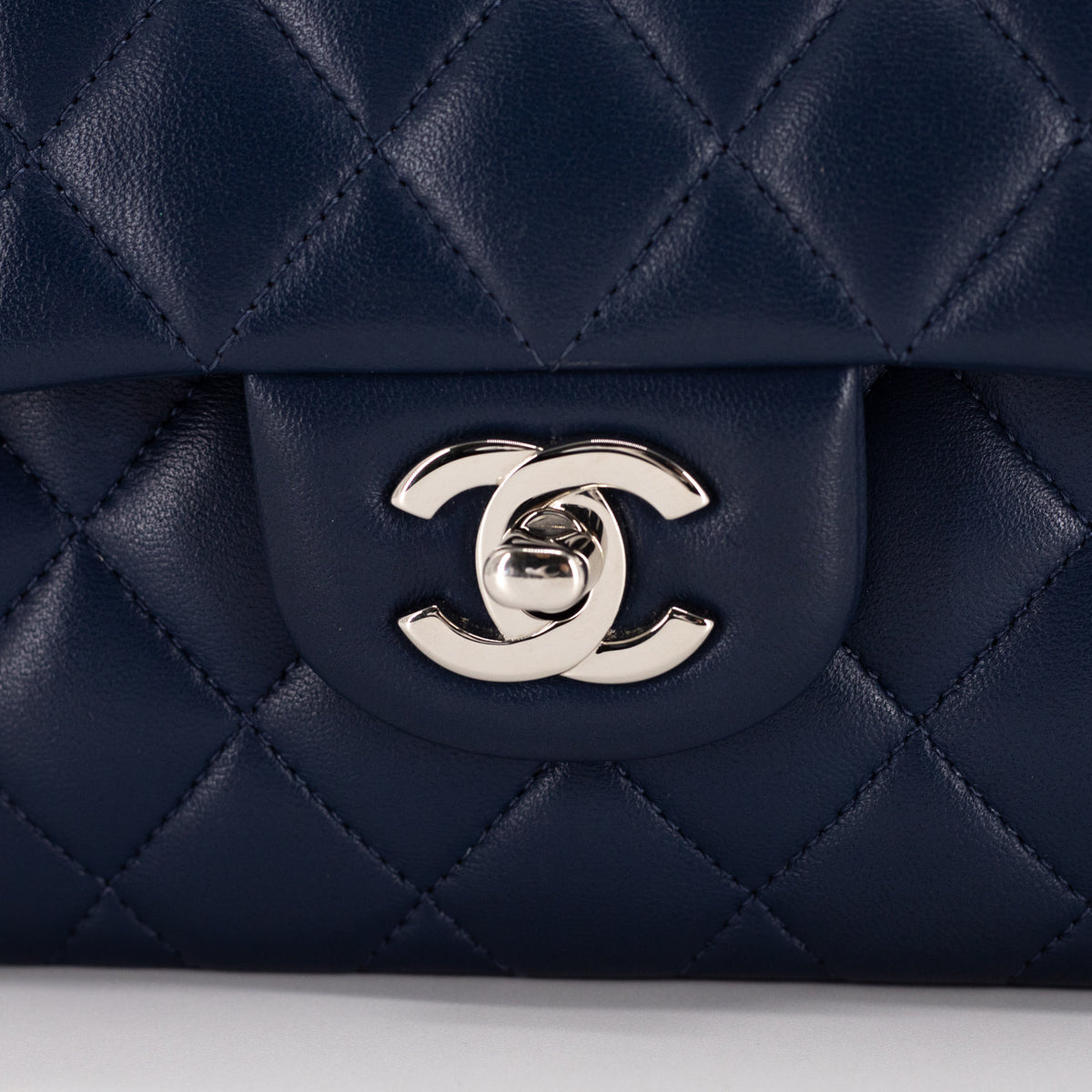 Authentic Chanel Classic Double Flap Caviar Navy Blue Leather SHW Shoulder  Bag  Luxury Bags  Wallets on Carousell