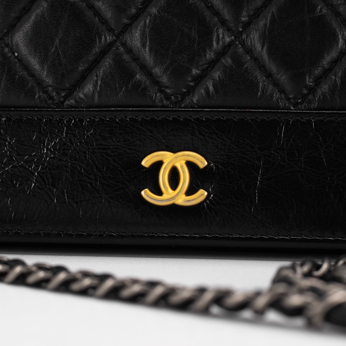 Chanel Gabrielle clutch on chain black Luxury Bags  Wallets on Carousell