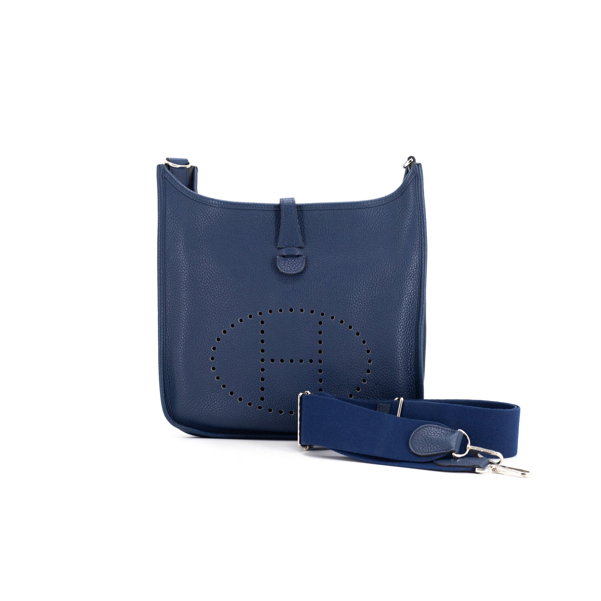 hermes evelyne navy blue