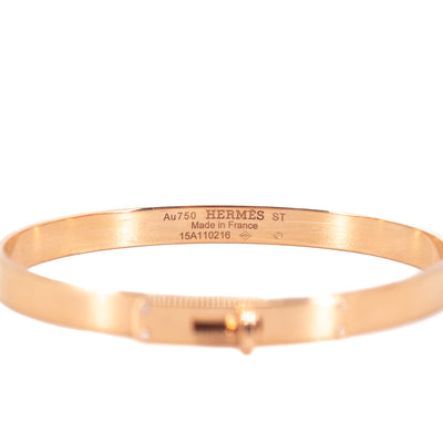 hermes kelly bracelet rose gold