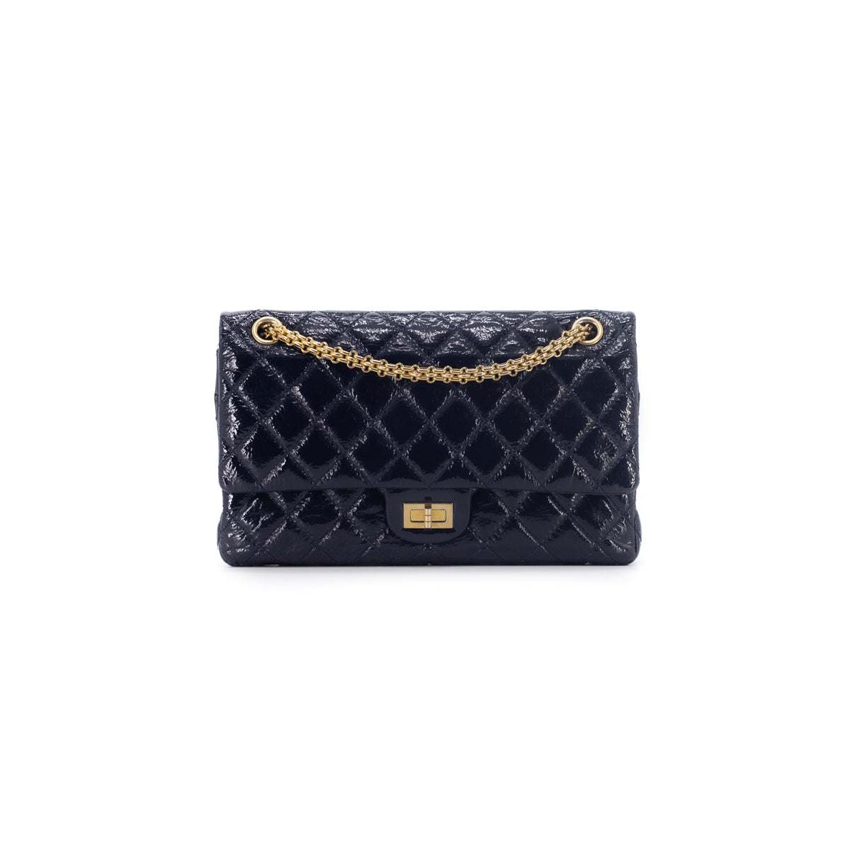 chanel reissue navy