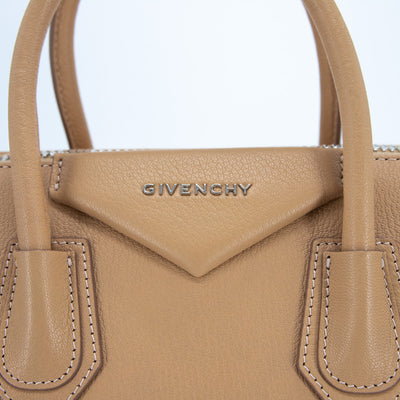 Givenchy Antigona Small Beige | Preowned Givenchy Bags - THE PURSE AFFAIR