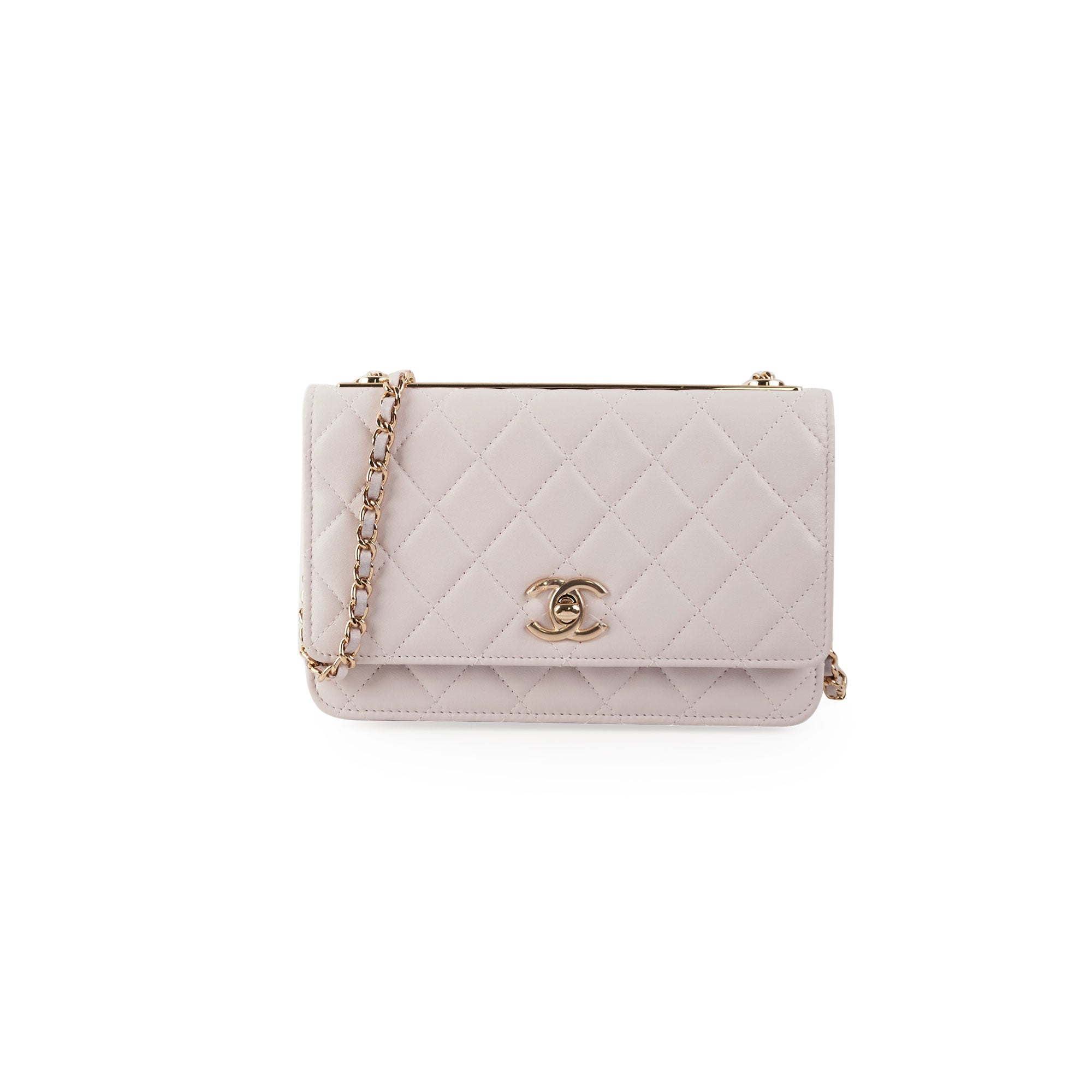 Chanel Wallet On Chain WOC Trendy CC Light Pink - THE PURSE AFFAIR