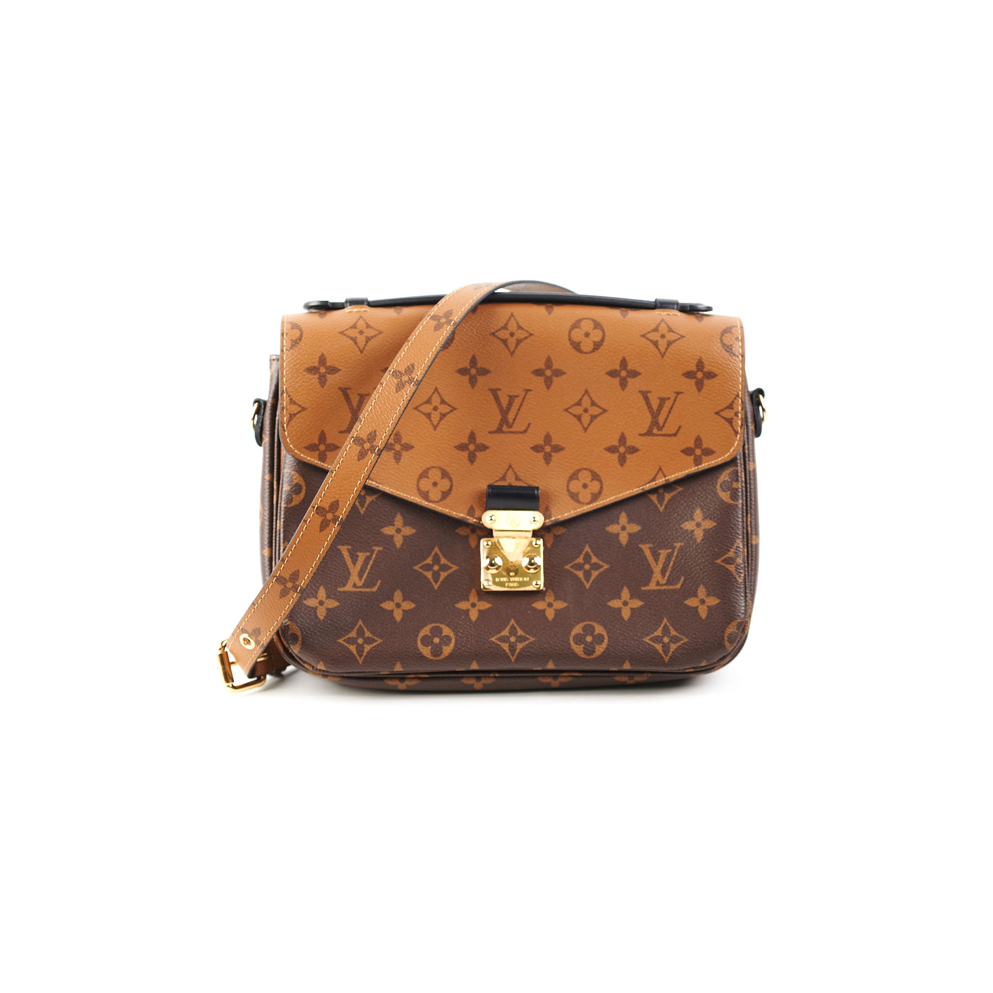 Louis Vuitton Metis Pochette Black Bi Color - A World Of Goods For