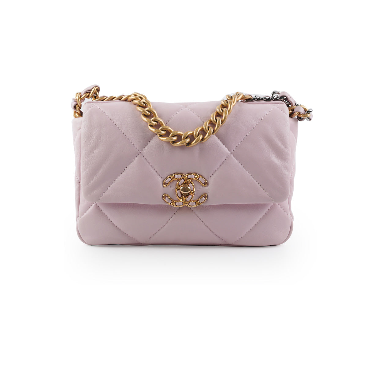 Chanel Light Pink Quilted Lambskin Large Chanel 19 Bag  myGemma  DE   Item 115472