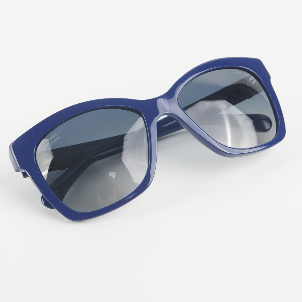 chanel blue sunglasses