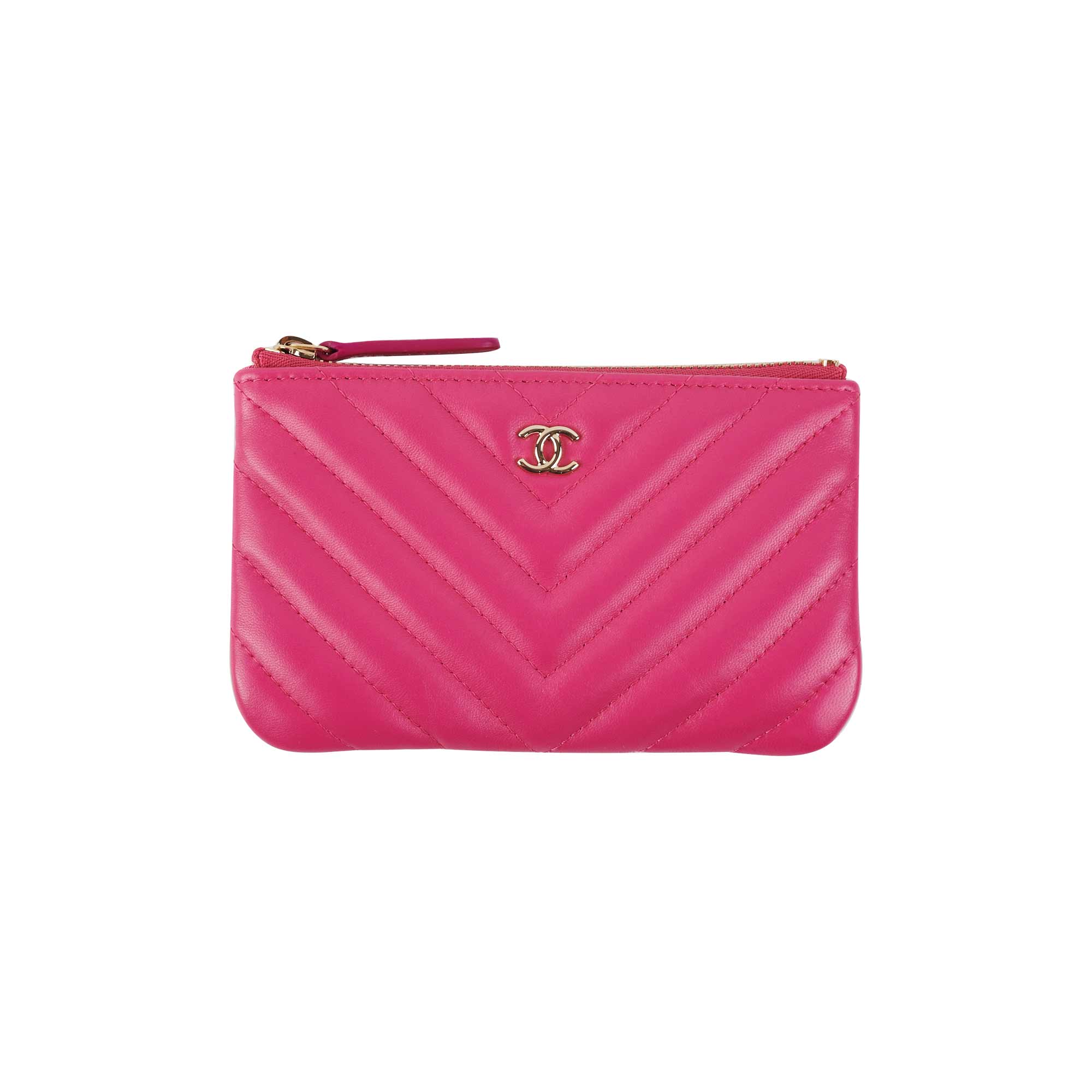 CHANEL 20s CLASSIC MINI O CASE POUCH IN PINK  YouTube