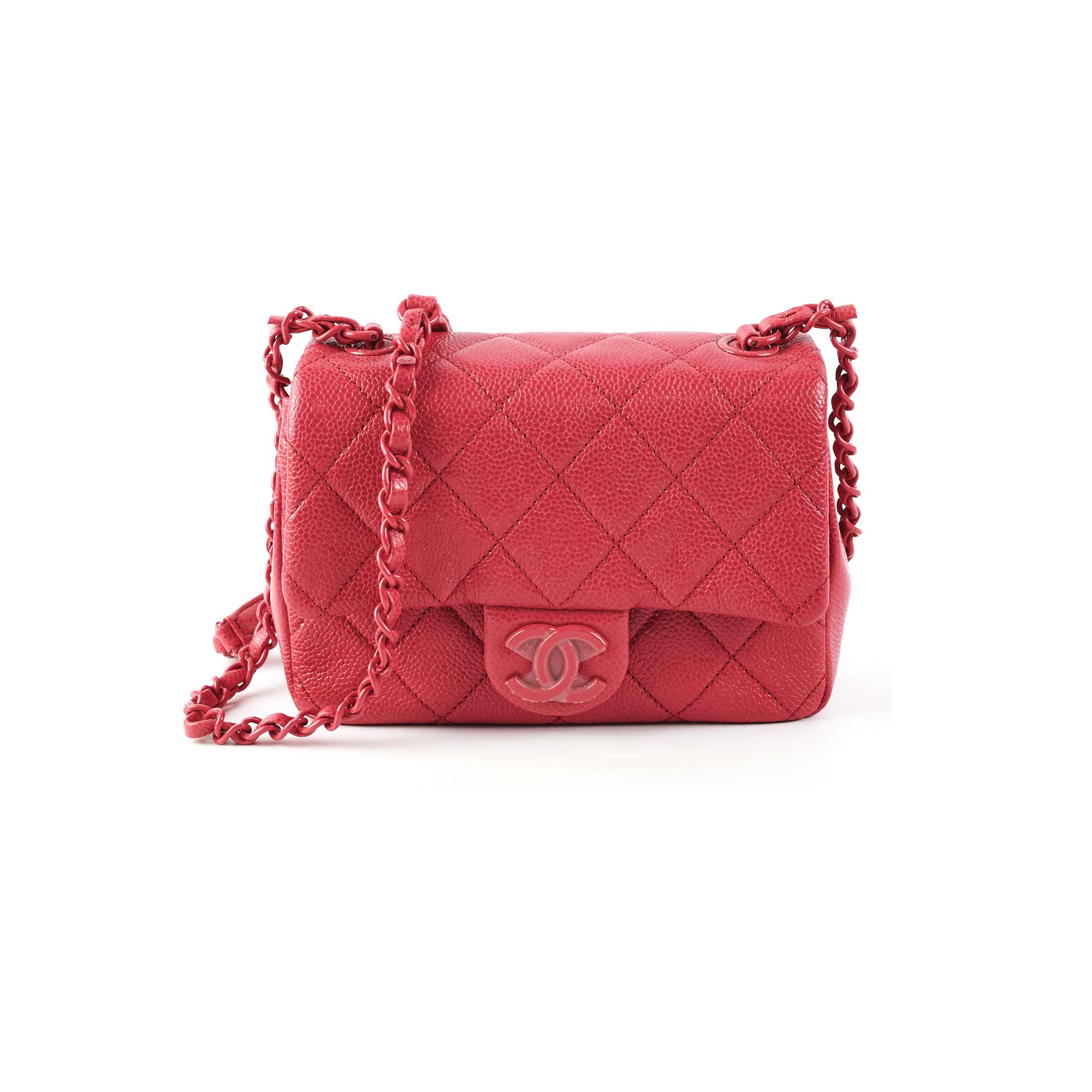 Chanel Hot Pink Caviar Medium Double Flap Bag Gold Hardware  Madison  Avenue Couture
