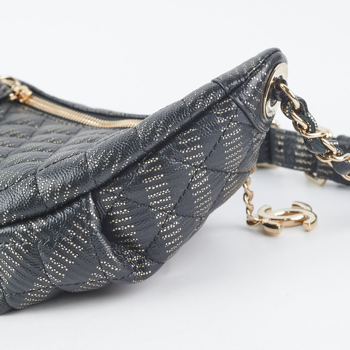 Chanel Quilted Banane Waist Bag Black - THE PURSE AFFAIR