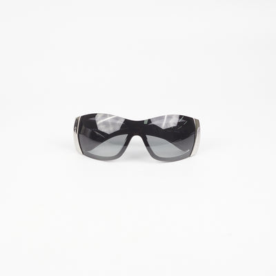 Chanel Quilted Sunglasses Black