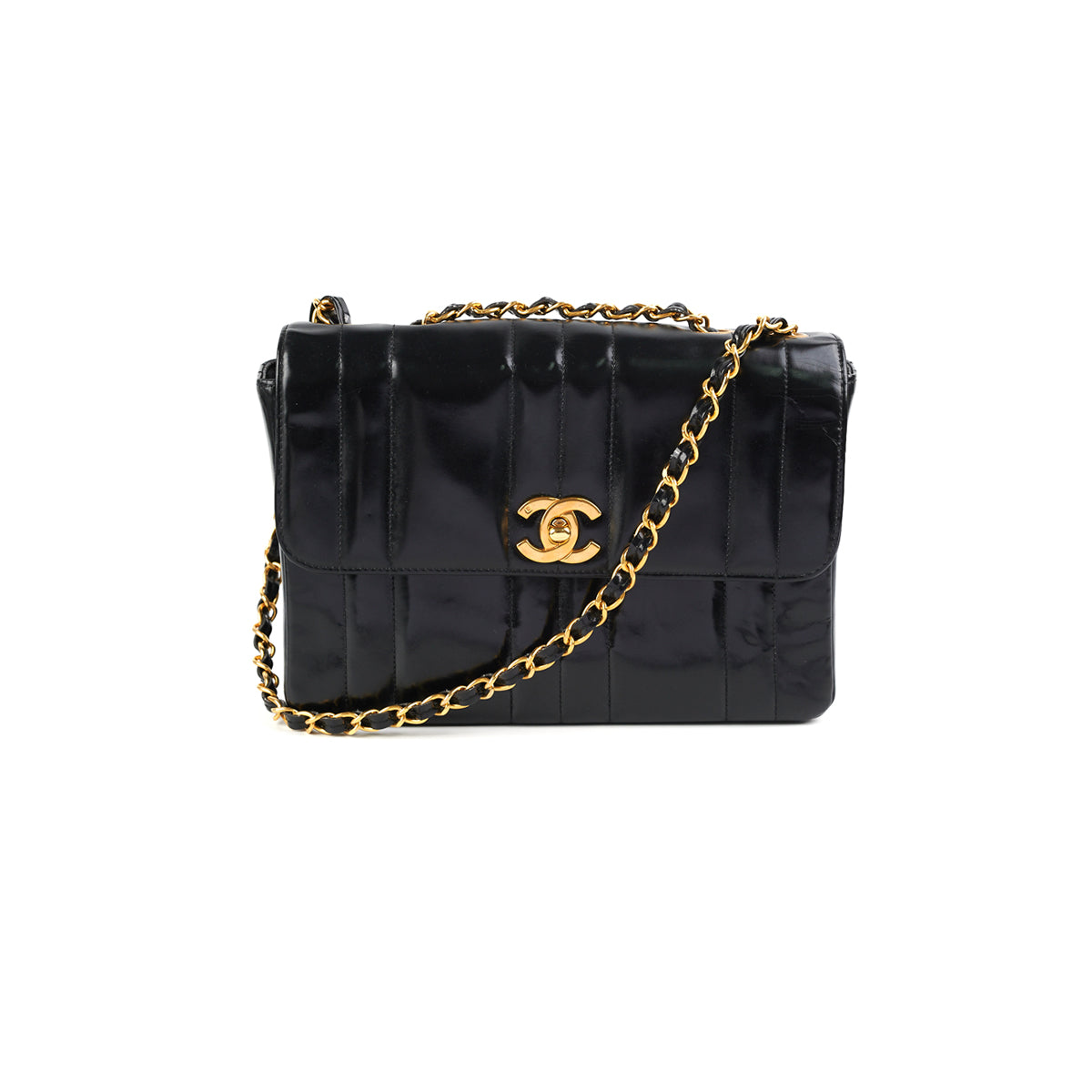 Túi Nữ Chanel Hobo Bag Shiny Gold Metal Black AS3917B1055194305  LUXITY