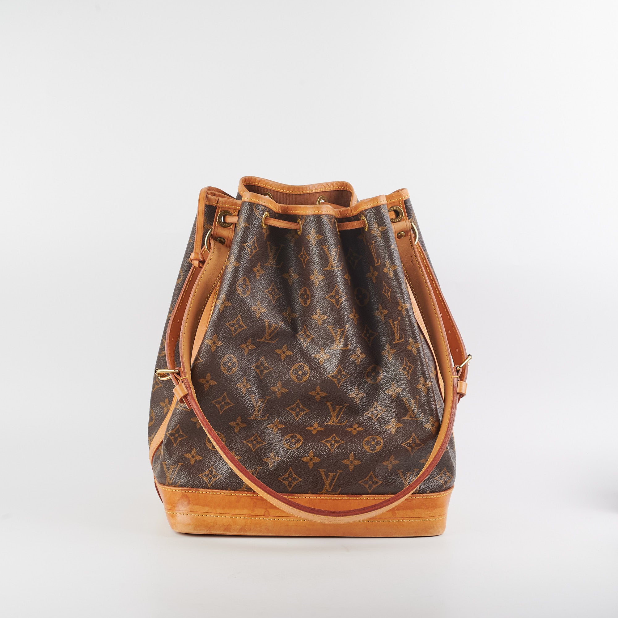 Vintage Louis Vuitton Noe Monogram Drawstring Bucket Bag  Fashion Reloved