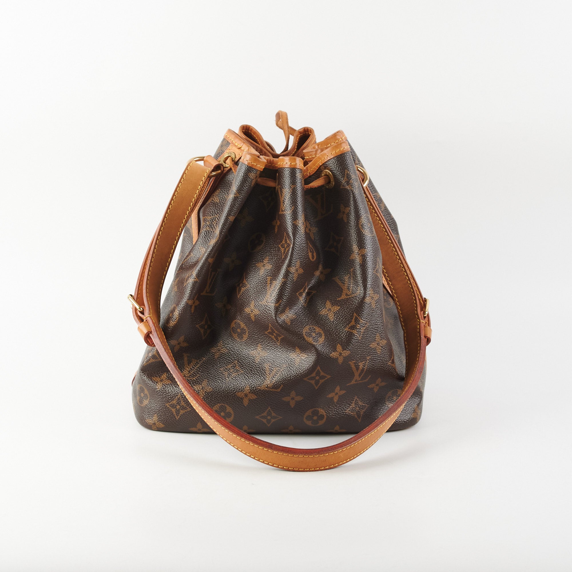 LOUIS VUITTON Vintage Petit Noe Drawstring Bucket Shoulder Bag  eBay