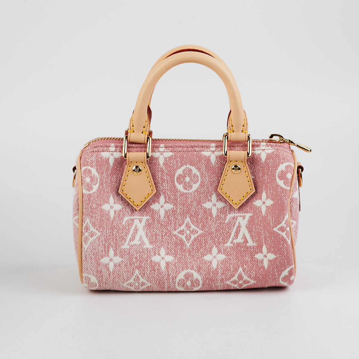 M81213 Louis Vuitton Monogram Jacquard Denim Nano Speedy