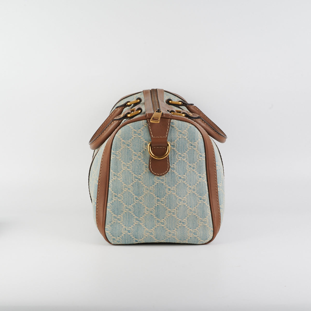 Gucci Denim Boston Bag - THE PURSE AFFAIR