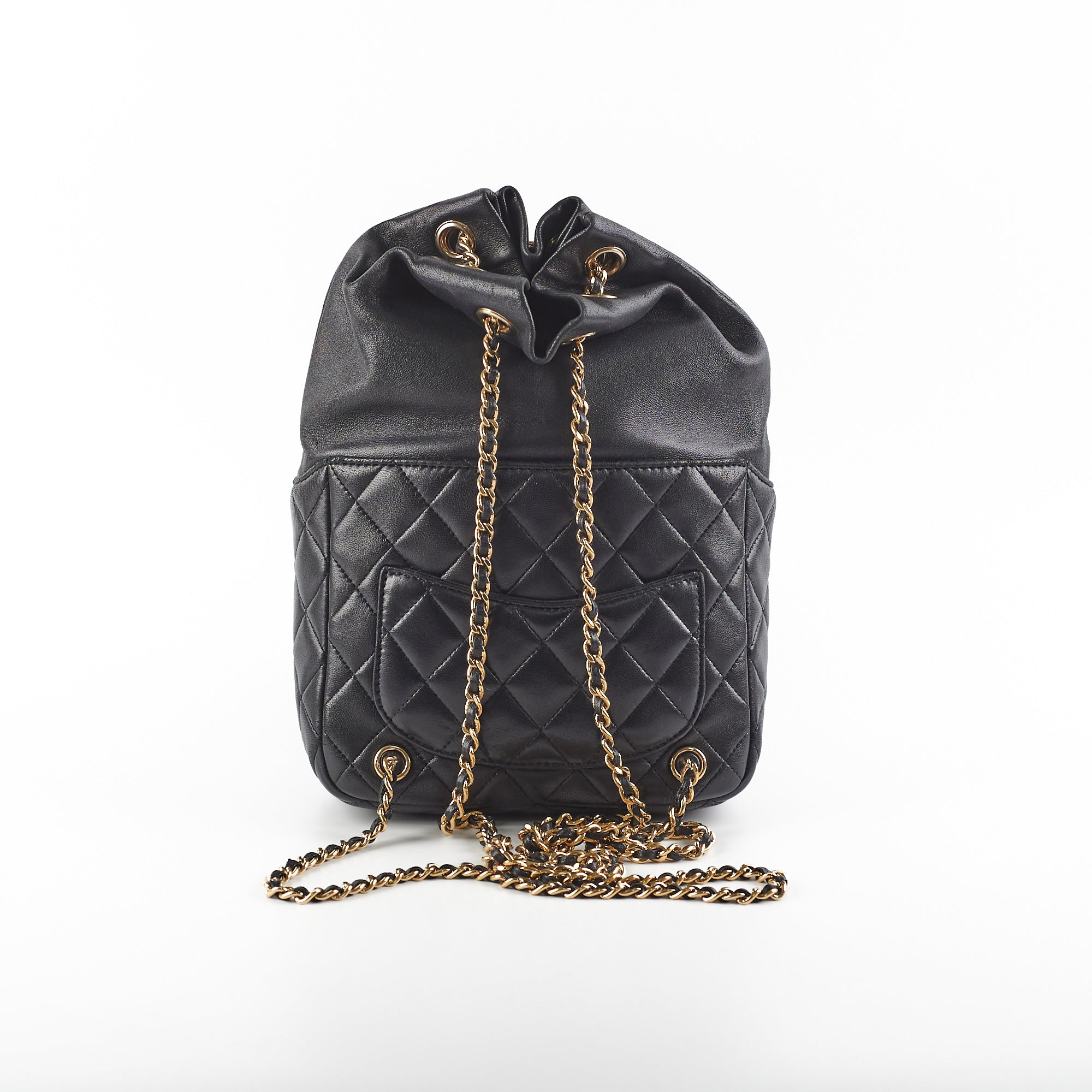 Chanel Quilted Backpack Black - THE PURSE AFFAIR