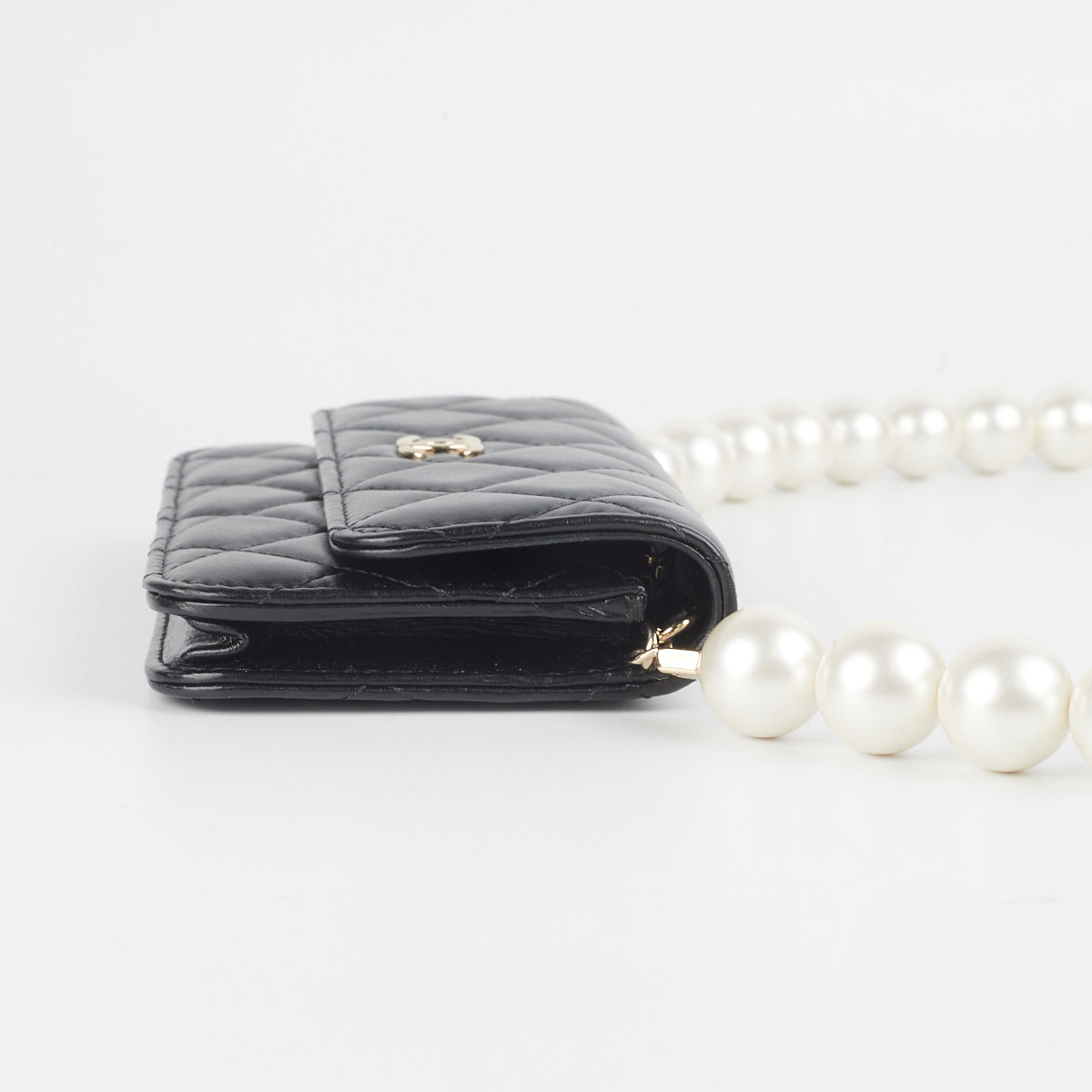 Chanel Blue Micro Top Handle Crossbody Bag  AGL1813  LuxuryPromise