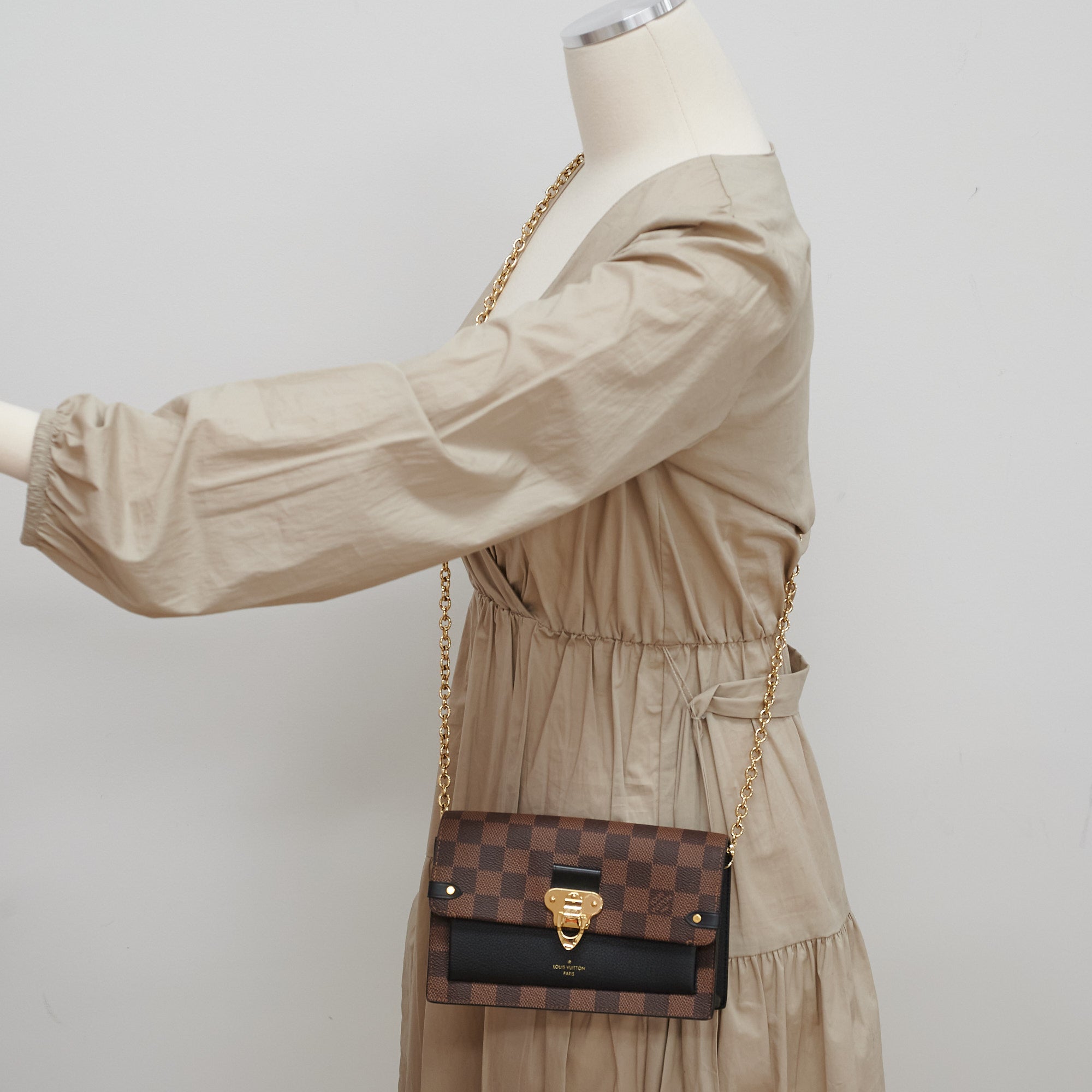 Louis Vuitton Damier Ebene Canvas Croisette Wallet Bag Article N60287   Amazonin Bags Wallets and Luggage