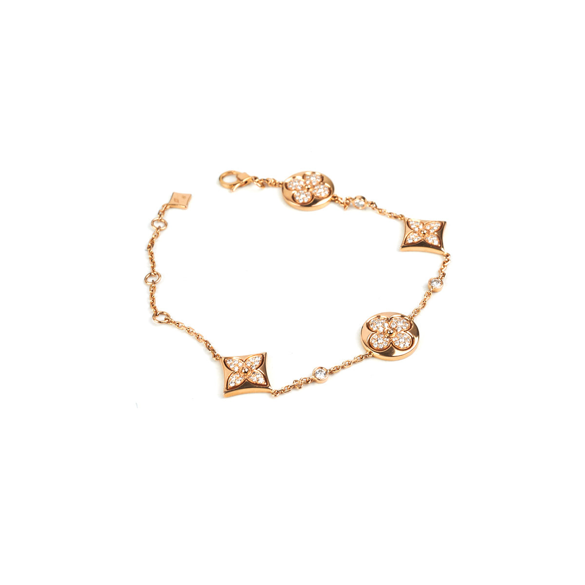 Louis Vuitton Costume Jewelry Casual Style Flower Chain Party Style  (BRACELET LOULOUGRAM, M00801)