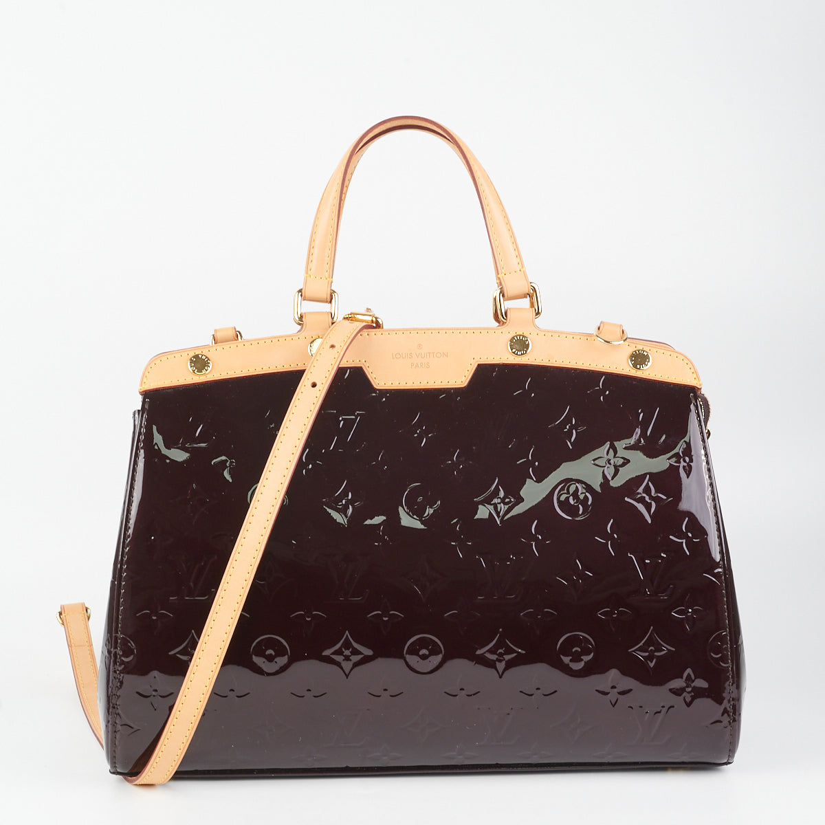 Louis Vuitton Amarante Vernis Brea PM  modaselle