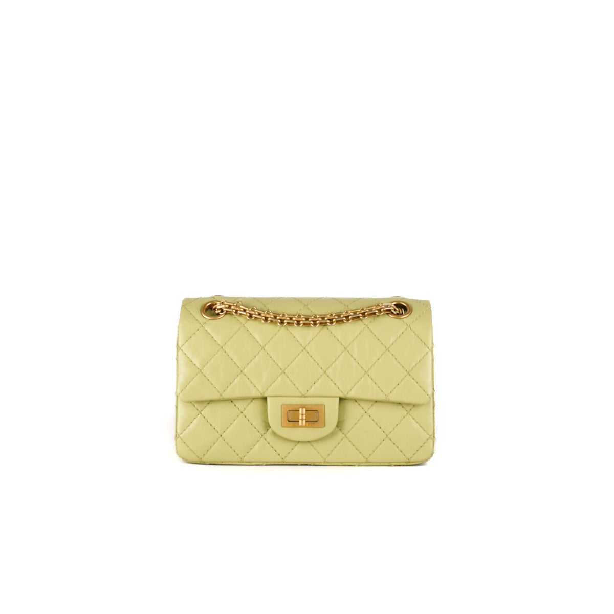 chanel reissue green