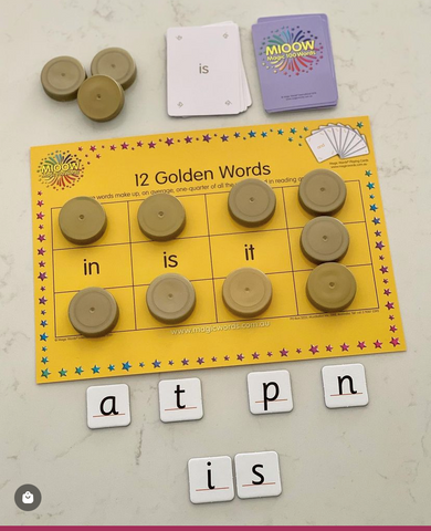 Magic Words Golden Words Learning Boards