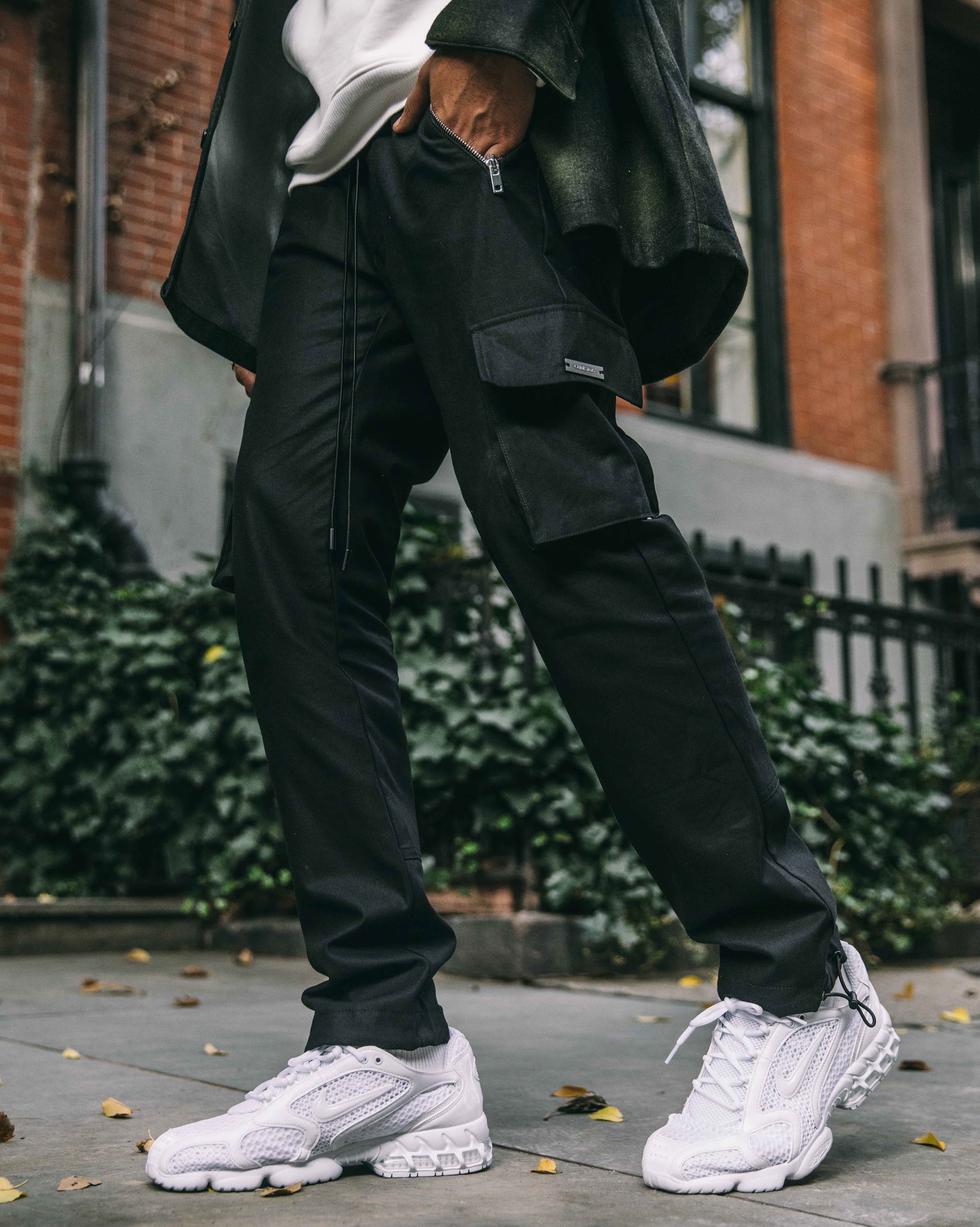 THE CARGO TROUSER - NOIR