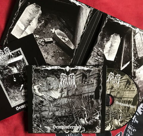 Krvna - 'Sempinfernus' CD Vampyric Black Metal
