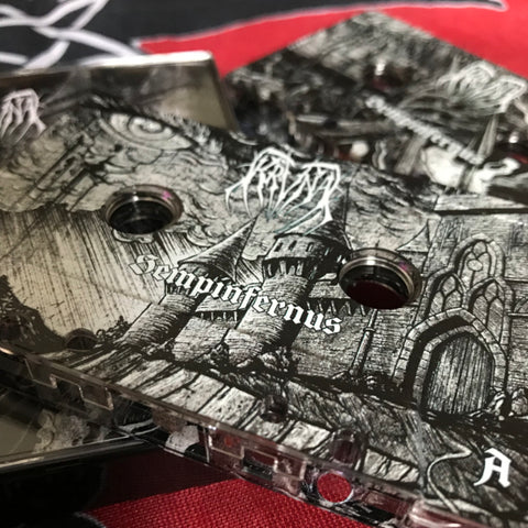 Krvna - 'Sempinfernus' Cassette Tape Vampyric Black Metal