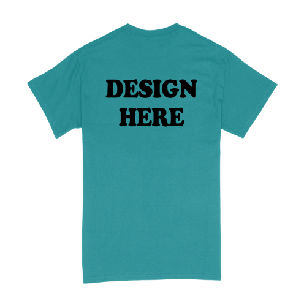 Download (DIGITAL) GILDAN Front & Back Template- T-Shirts (All Colors) - Embroidery Plug