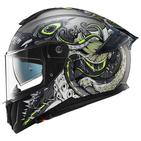 ILM Full Face Motorcycle Helmet Model 861