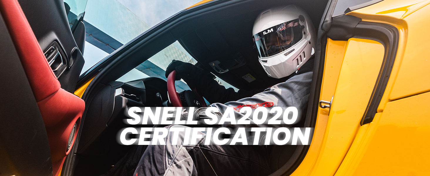 ILM Snell SA2020 Approved Auto Racing Helmets