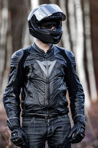 ILM Full Face Motorcycle Carbon Fiber Helmet Model 861C
