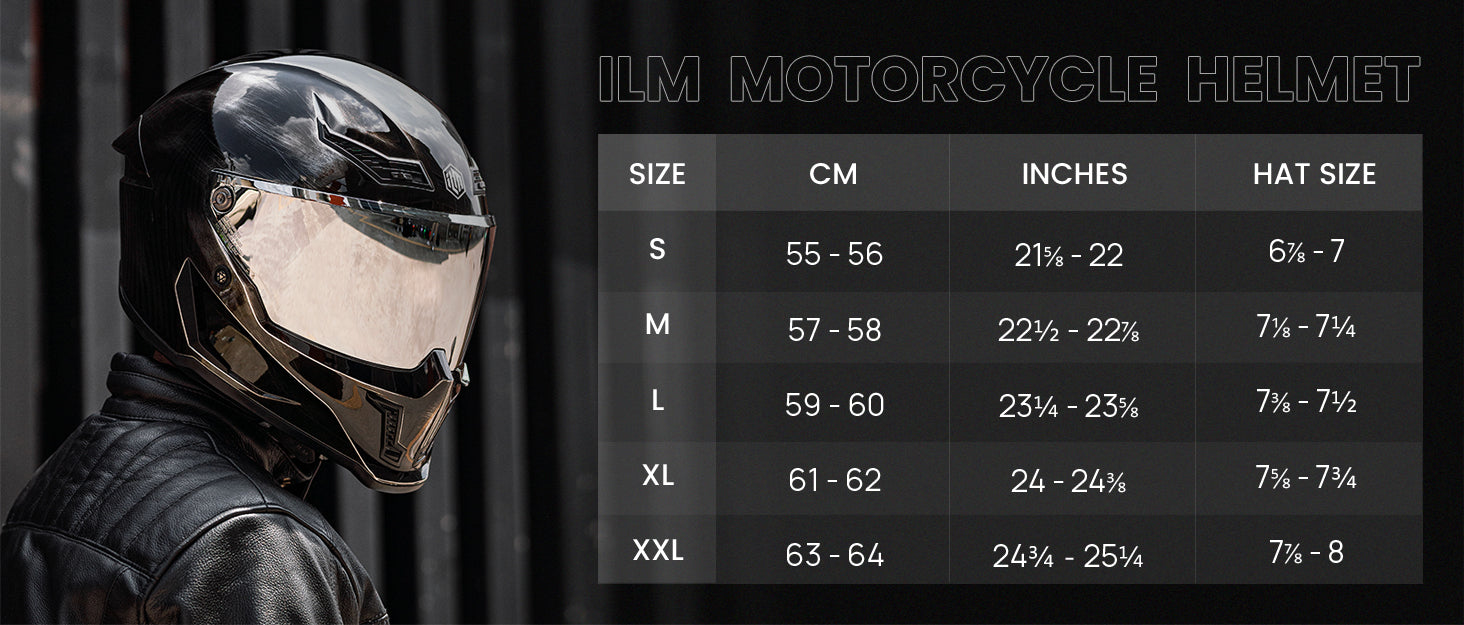 ILM Full Face Motorcycle Helmets Racing Helmet Model MF509