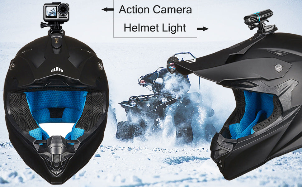 Action Camera Helmet Light