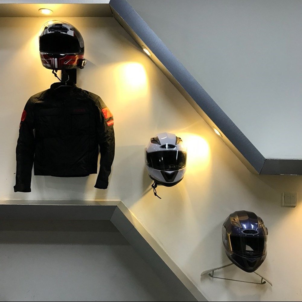 motorcycle helmet holder for bike