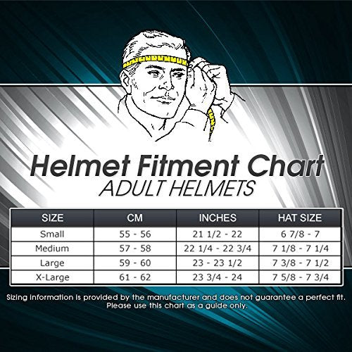 ilm helmet size chart