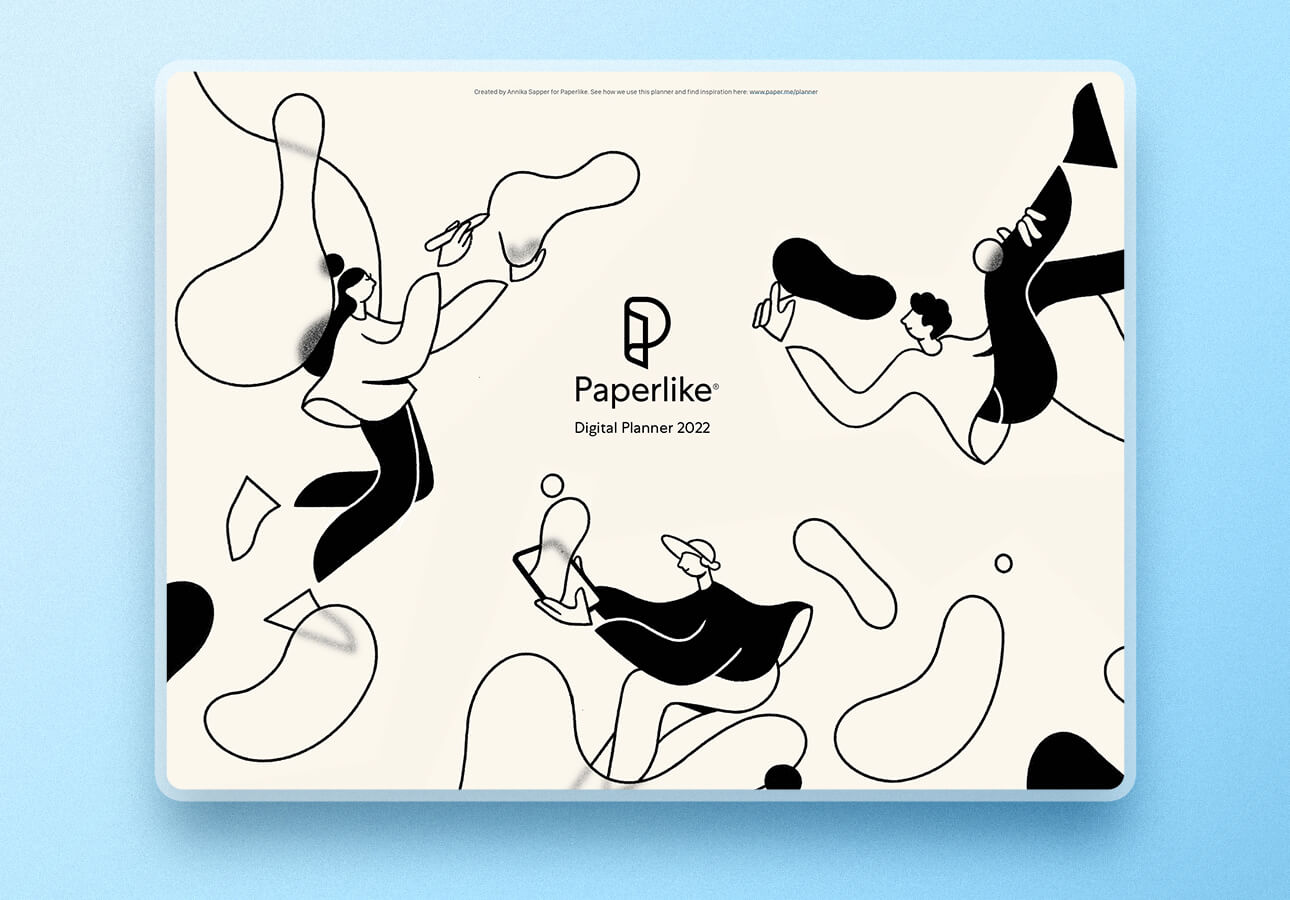 The cover image for the Paperlike Digital Planner 2022