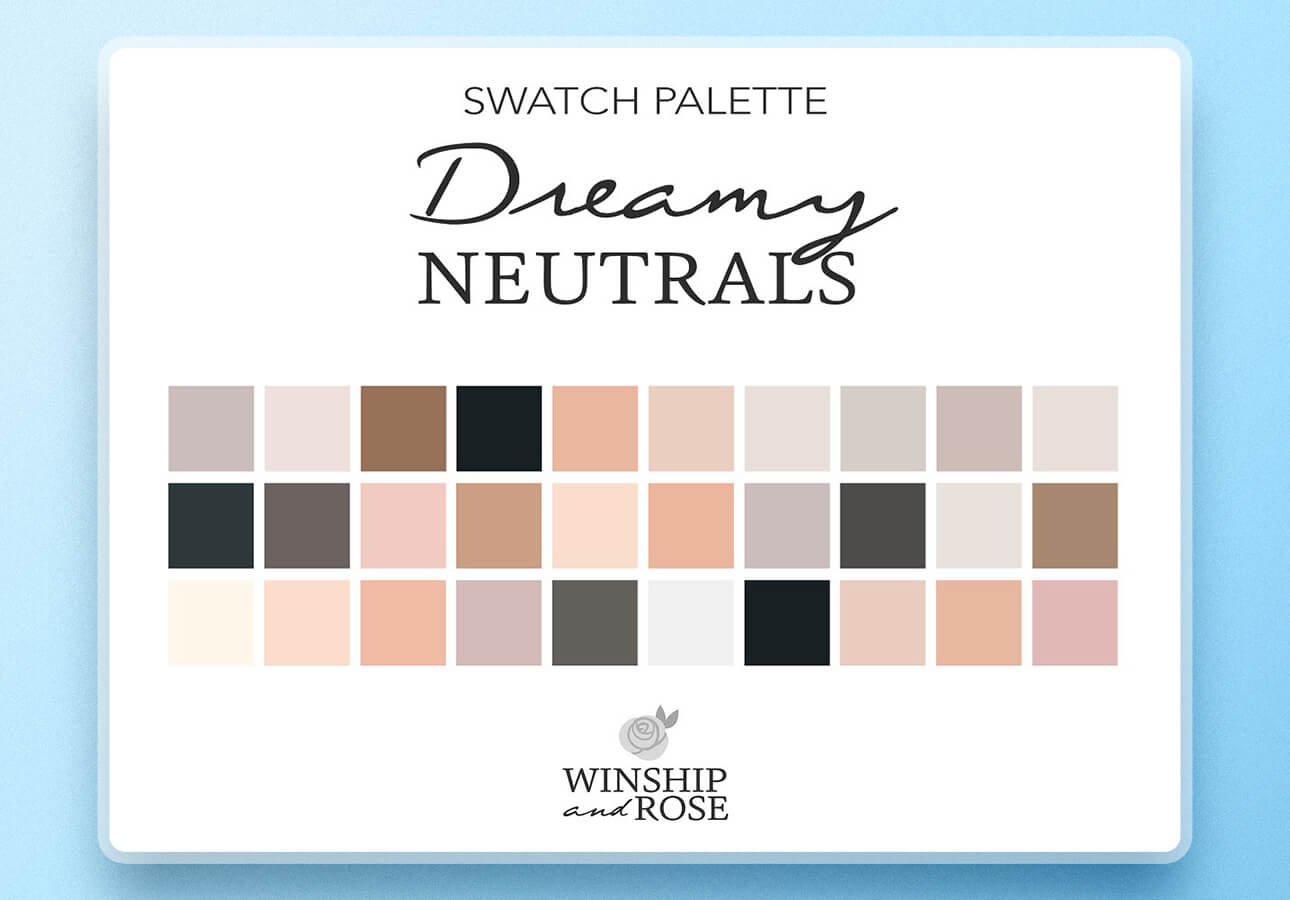 Fashion Inspired Photoshop Brush Color Palettes