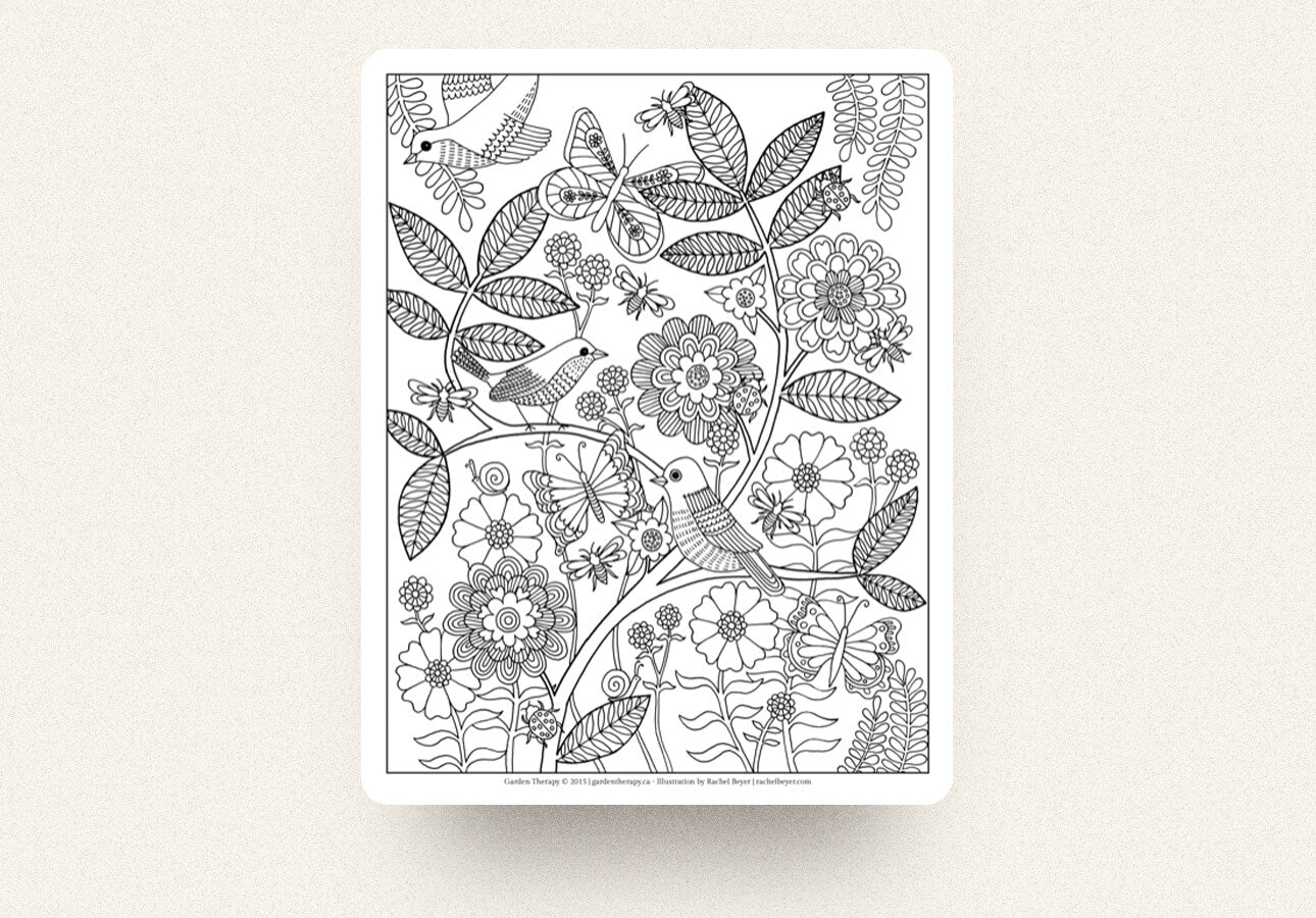 Color Your World - Printable Adult Coloring Book - Sarah Renae Clark -  Coloring Book Artist and Designer