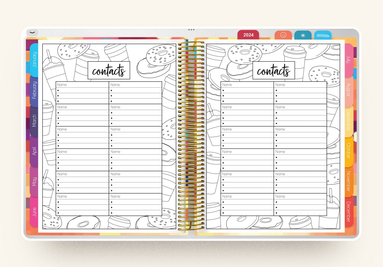 2024 2025 Planner, Daily Planner 2024, Custom Planner, Day Planner