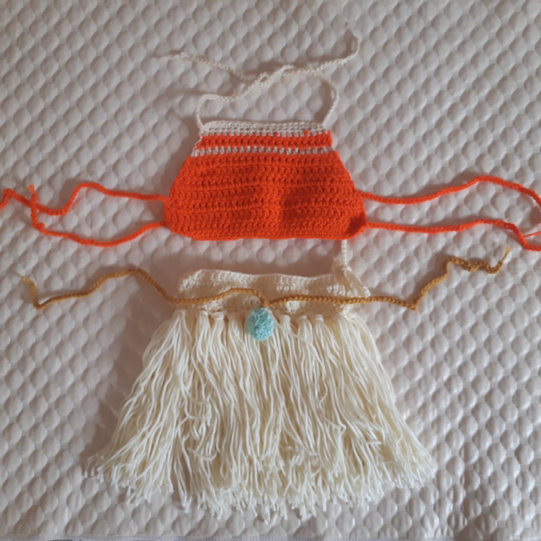 Crochet Baby Moana Outfit Girls Clothing Clothing