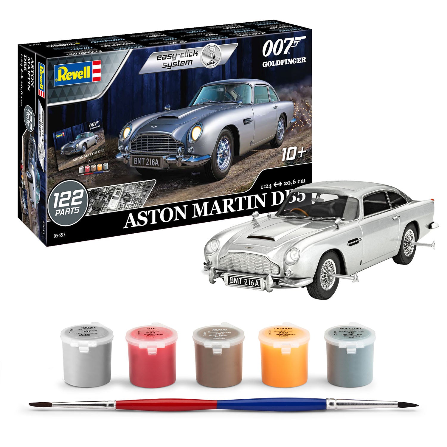 Revell 1:24 scale model kit James Bond BMW Z8 Gift Set Inc Paint & Glue  RV05662