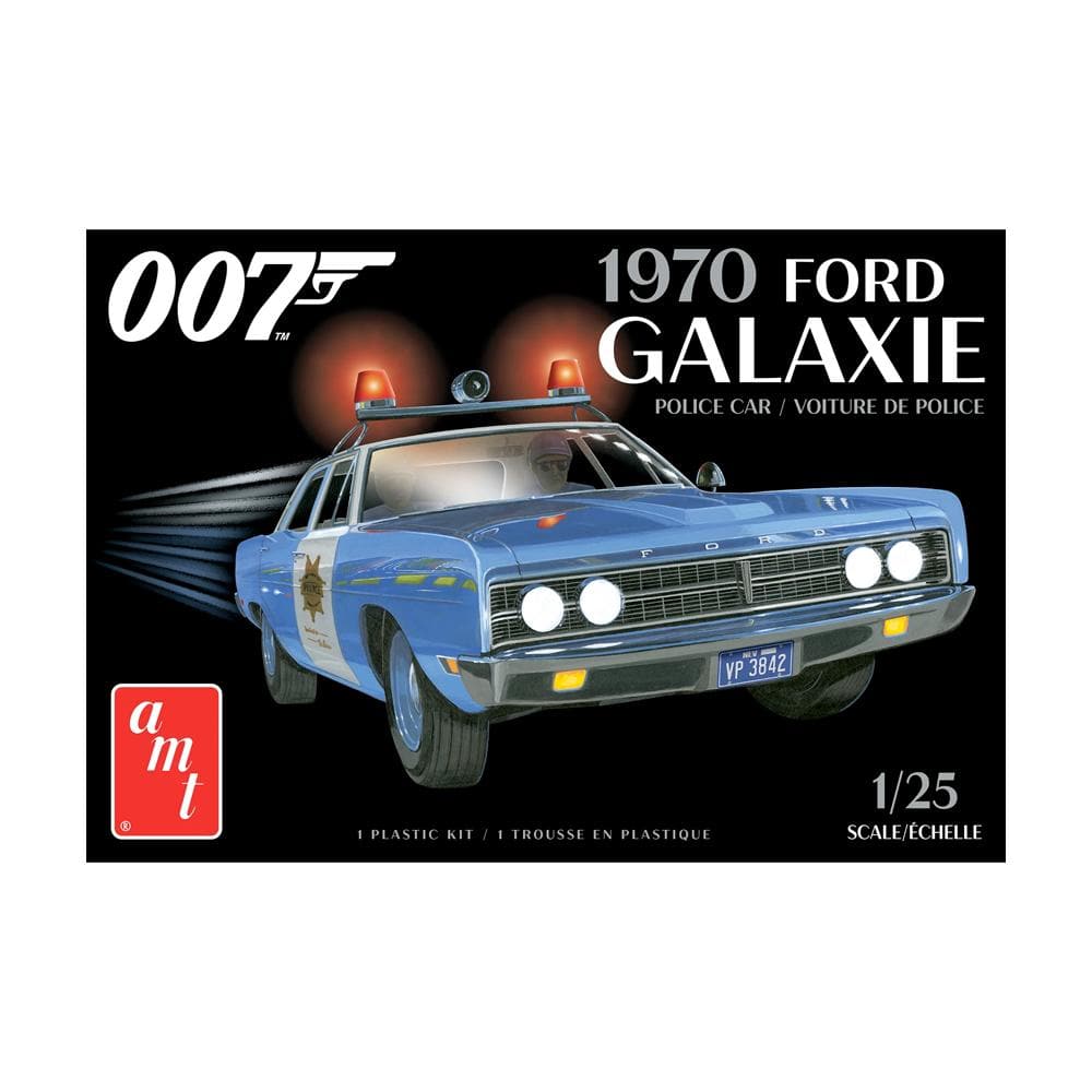 James Bond Ford Police Car Model Kit Diamonds Are Forever Edition 007store
