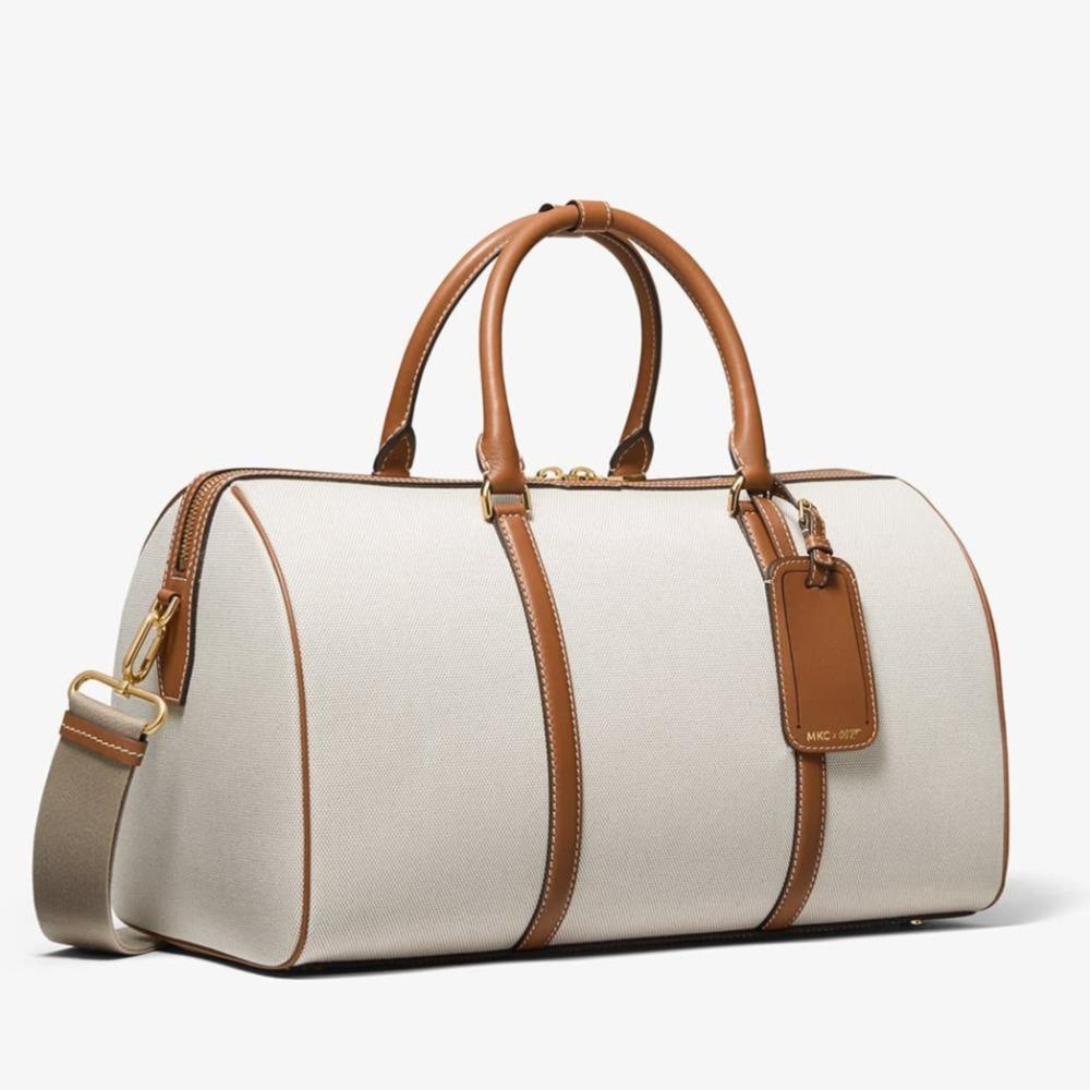 michael kors duffle bag brown