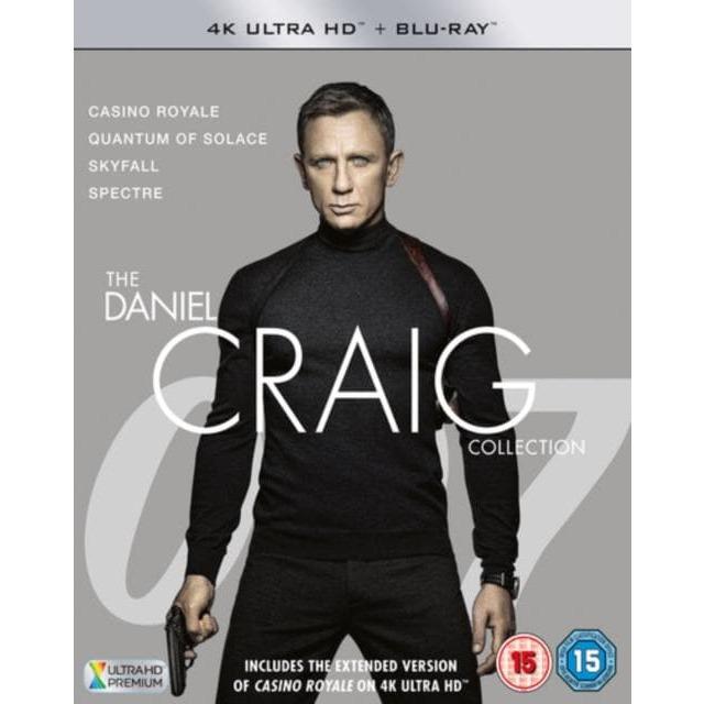 Bereid Verminderen Maak het zwaar The Daniel Craig Collection 4K Blu-Ray DVD Boxset | 007Store